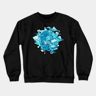 the cell Crewneck Sweatshirt